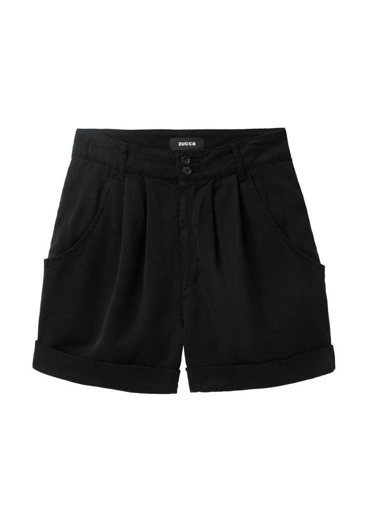 Pleated Chino Shorts