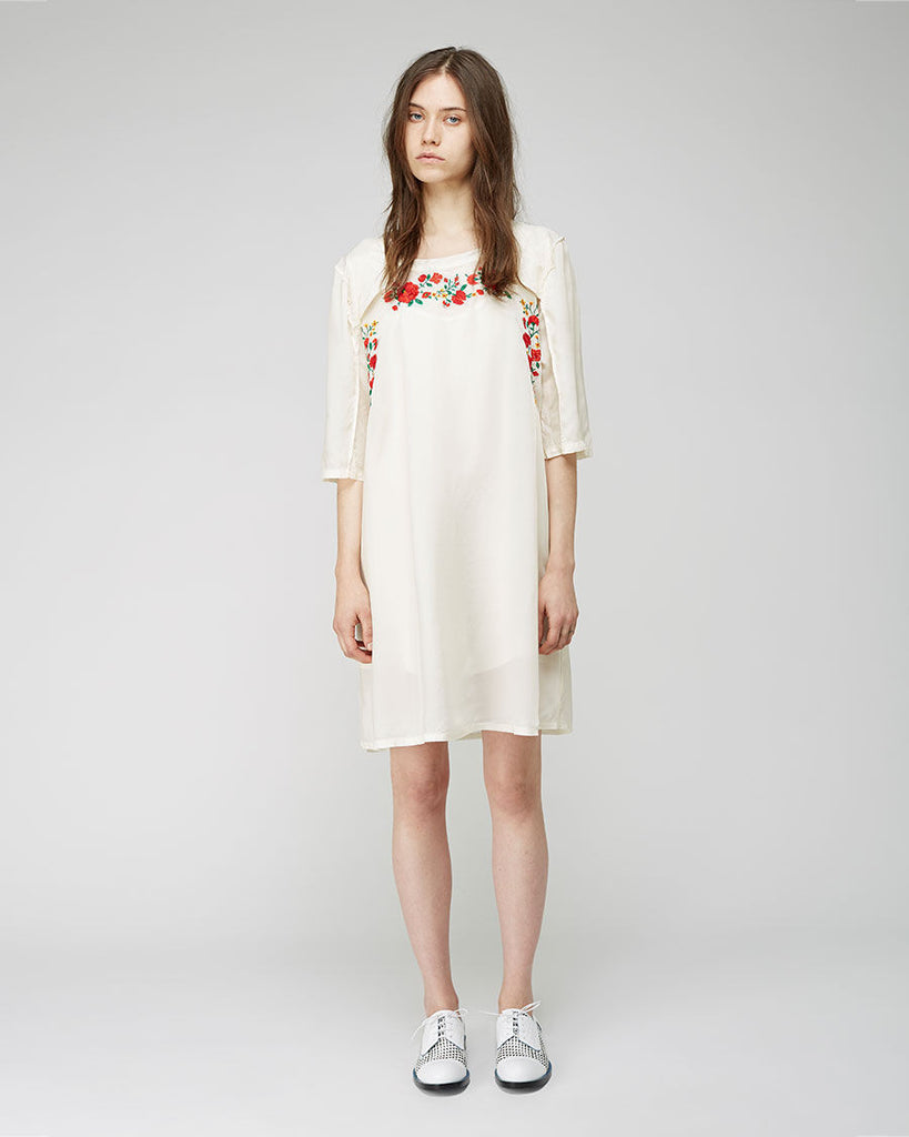 Sandra Floral Embroidery Dress