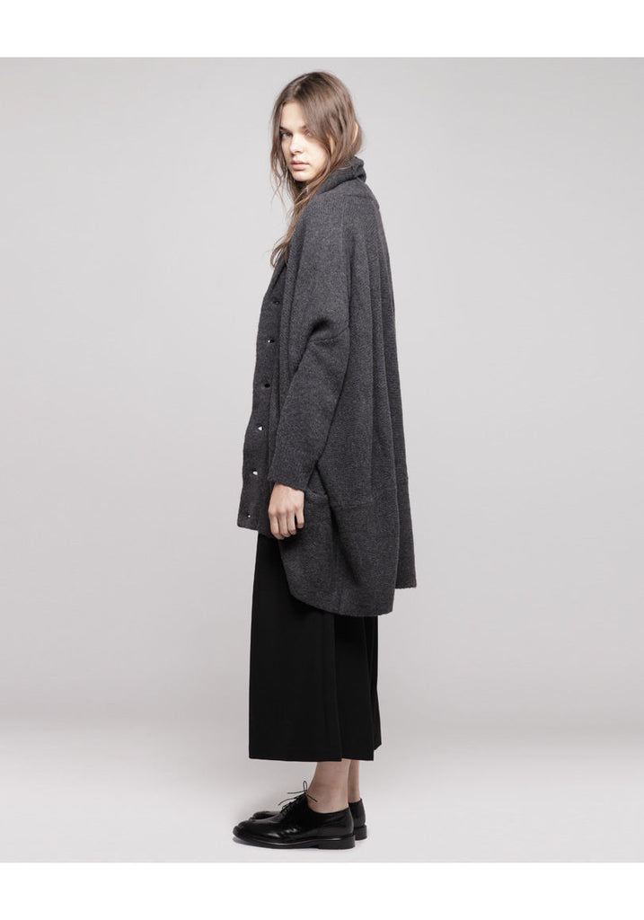 Shawl Collar Cocoon Cardigan