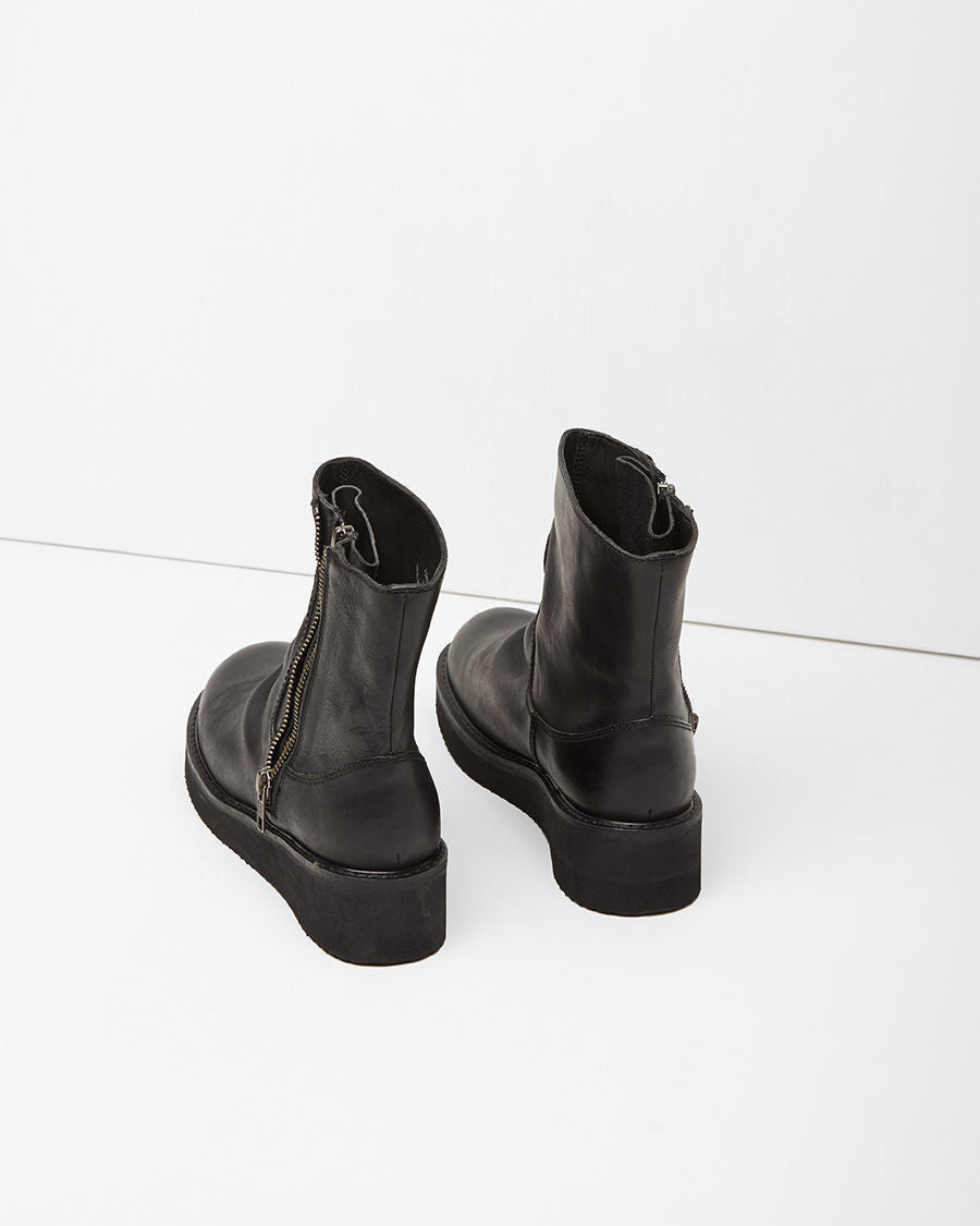 Side Zip Short Boot – La Garçonne