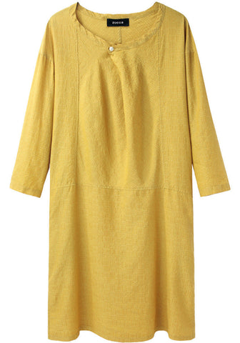 Silk Jacquard Dress