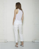 Voile Gabardine Cropped Pant