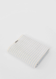 Striped Terry Bath Towel — Baby Blue Stripes