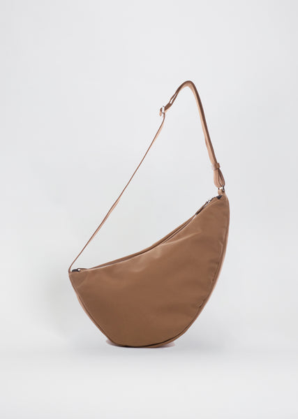 【THE ROW】 ラージ Slouchy Banana レザーバッグ Large Slouchy Banana Bag Black in Leather – The Row