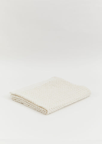 Lattice Linen Bath Towel