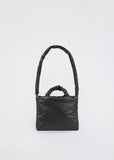 Small Oil Pillow Bag — Black