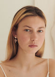 Botticelli Rose Earrings