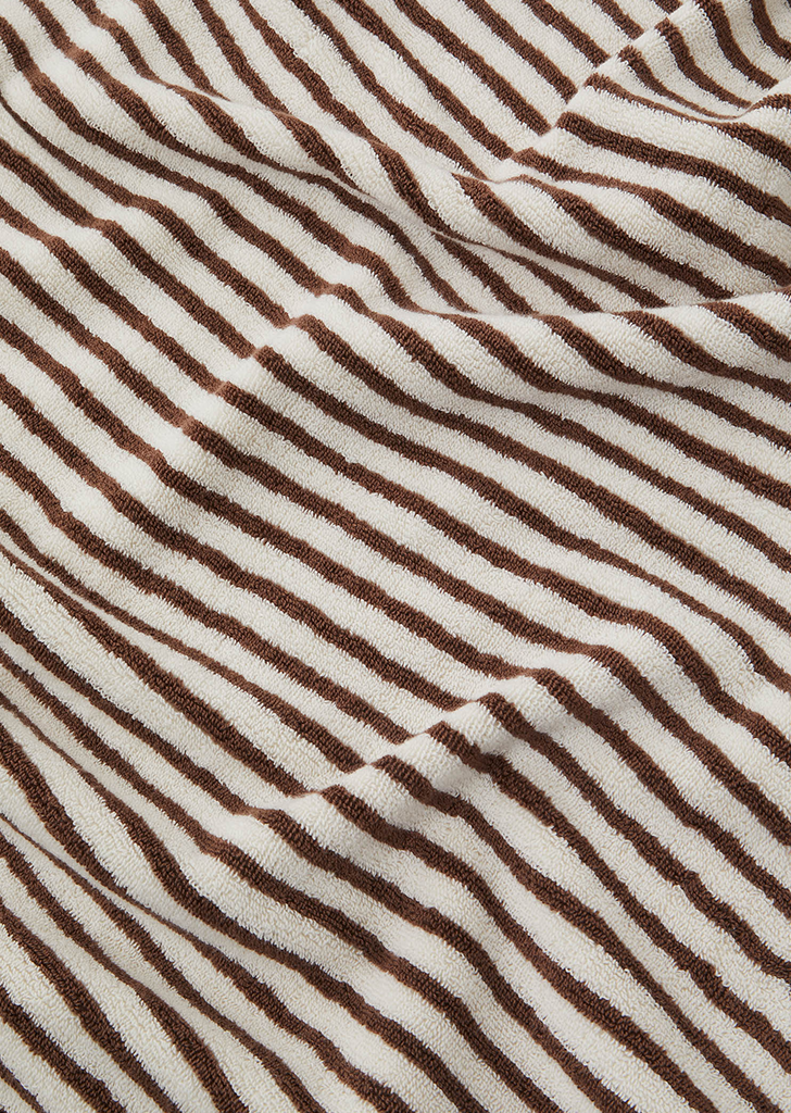 Striped Terry Bath Towel — Kodiak Stripes