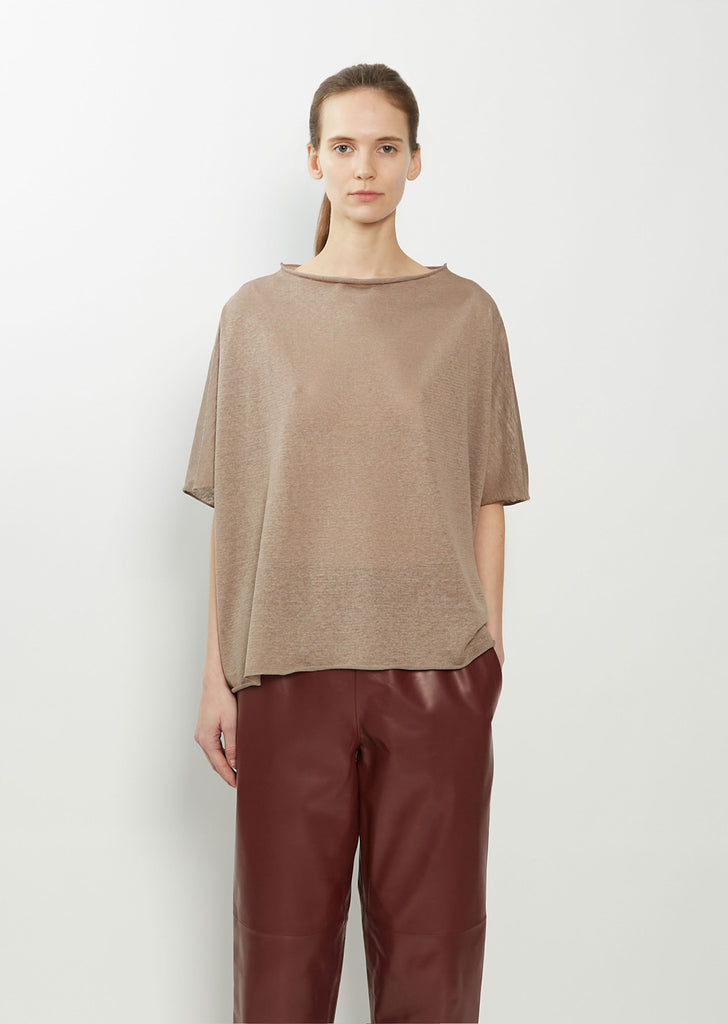 Easy Linen Cashmere Blend T-Shirt — Corda
