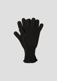 Merino Cashmere Gloves — Ebony