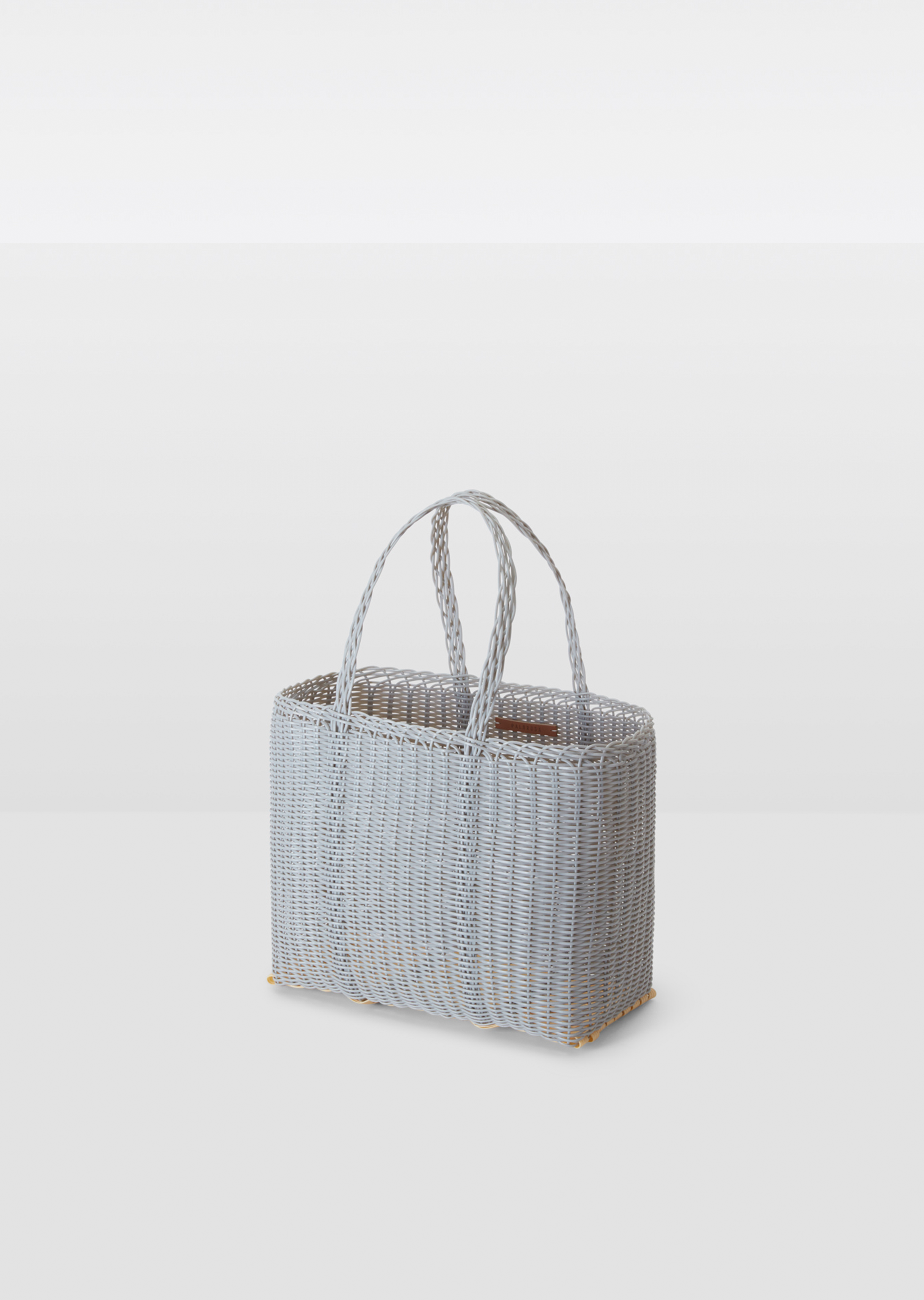 Small Flat Tote Bag — Light Grey – La Garçonne