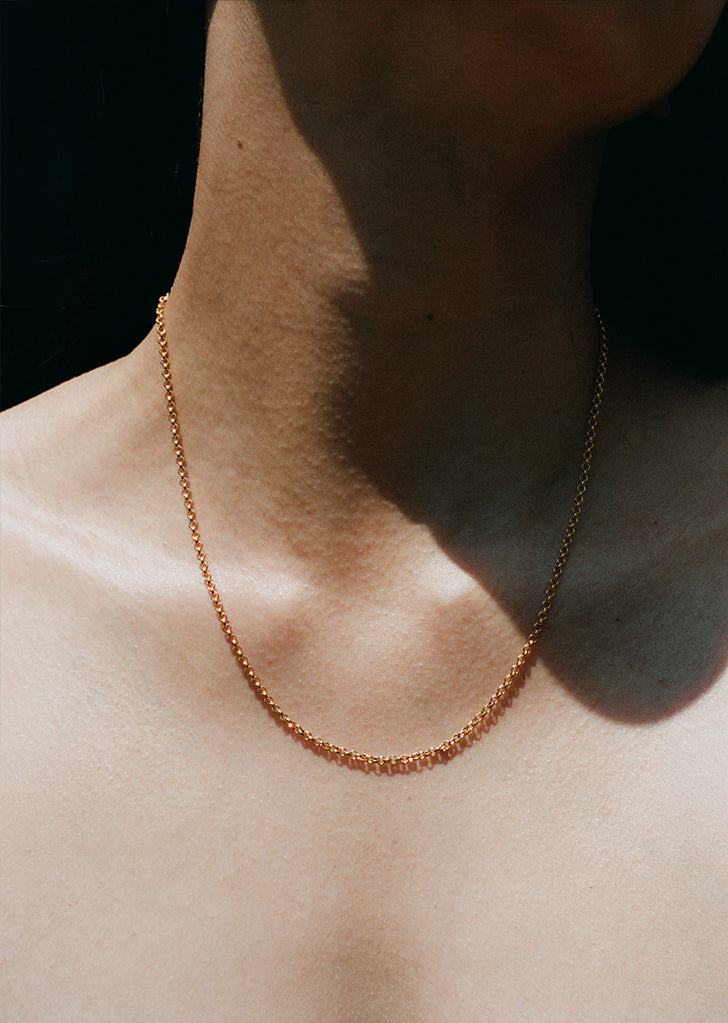 Gold Nage Chain Necklace