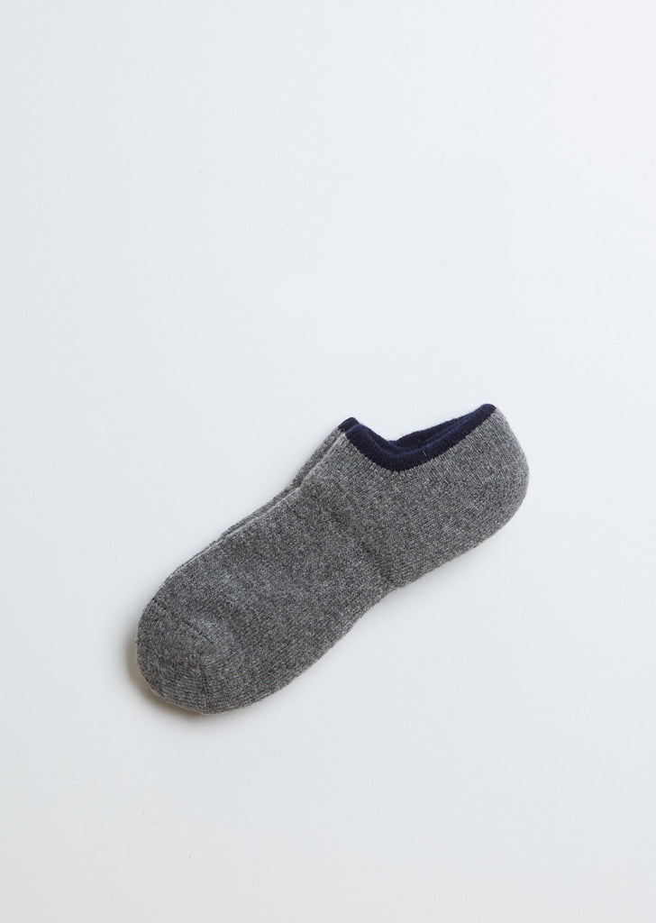 Double Pile Socks – Mix Grey