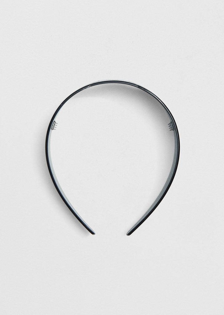 Swan Headband — Noir