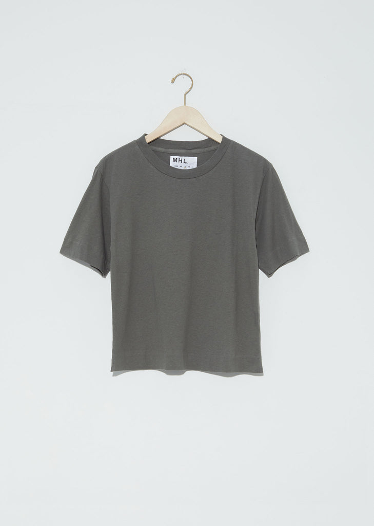 Cotton-Linen Simple T-Shirt