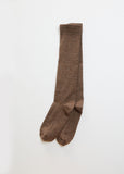 Alpaca Tall Socks — Timber