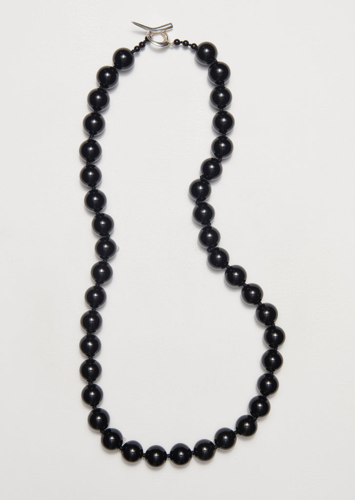 Long Onyx Perriand Necklace