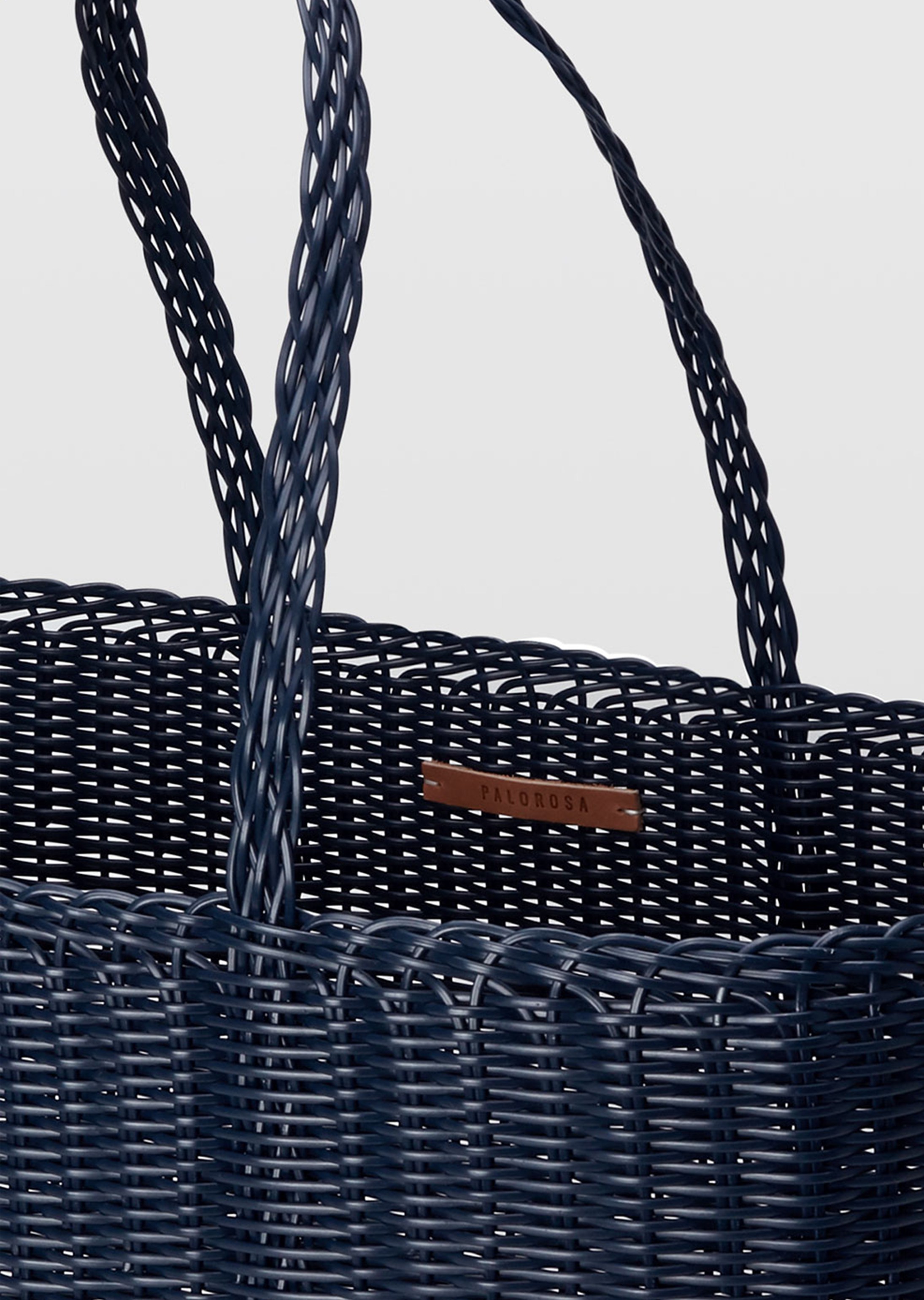 Palorosa, Diamond Tote Basket Bag