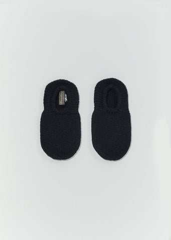 Cashmere Lounge Socks — Navy