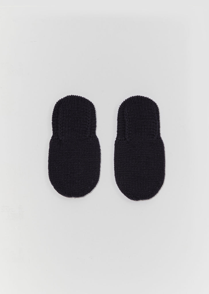 Cashmere Lounge Socks — Navy