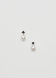 Small Mer Earrings — Onyx
