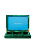 Tresor Royale Emeraude Velvet Jewelry Box — Emerald