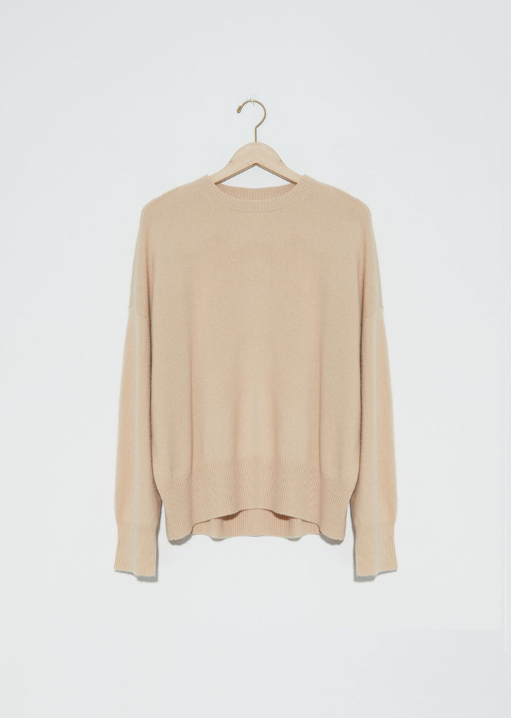 Anaa Cashmere Sweater — Beige