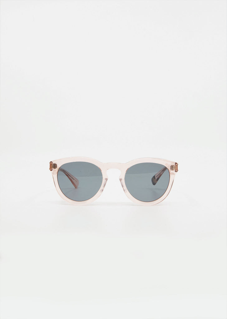 B0007 Sunglasses — Clear Pink / Grey