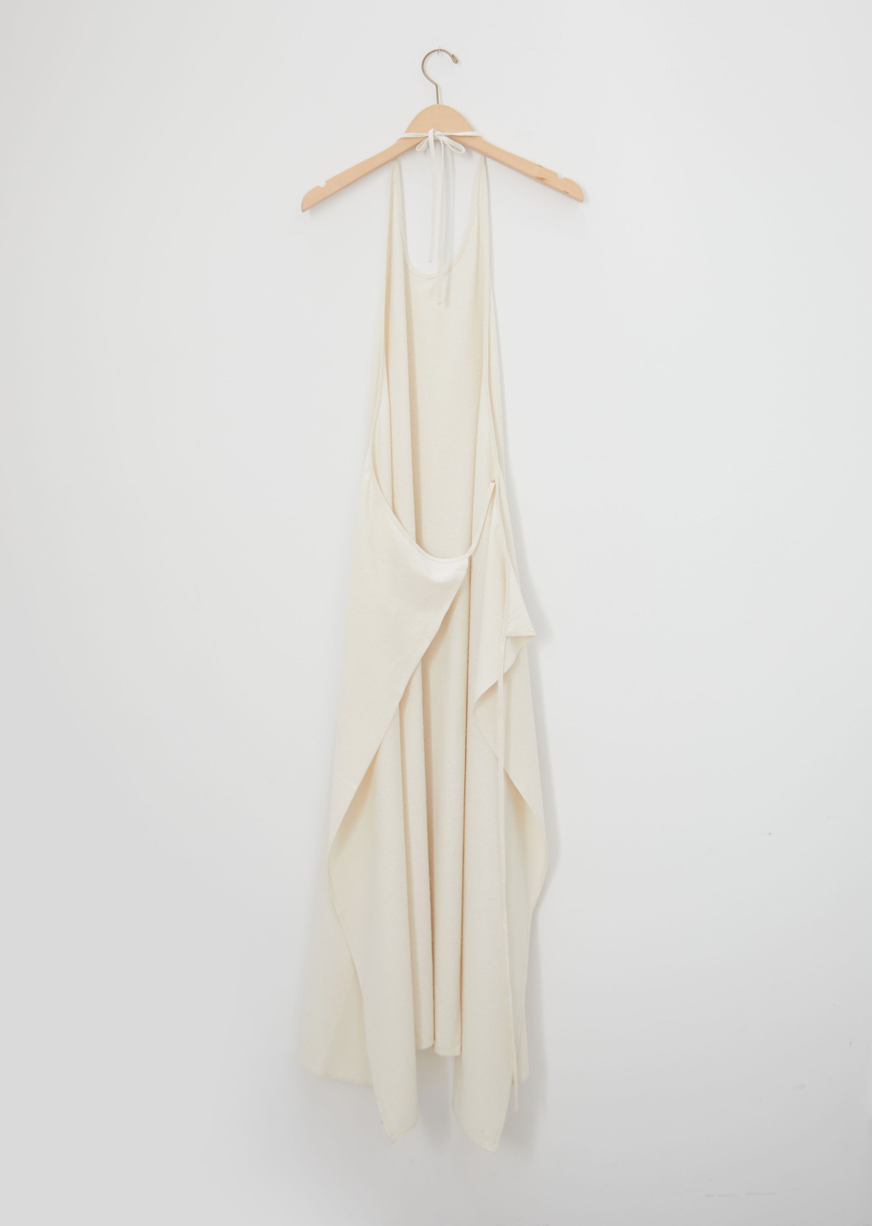 Raw Silk Apron Dress – La Garçonne