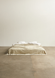 Linen Bedspread — Sand Grey
