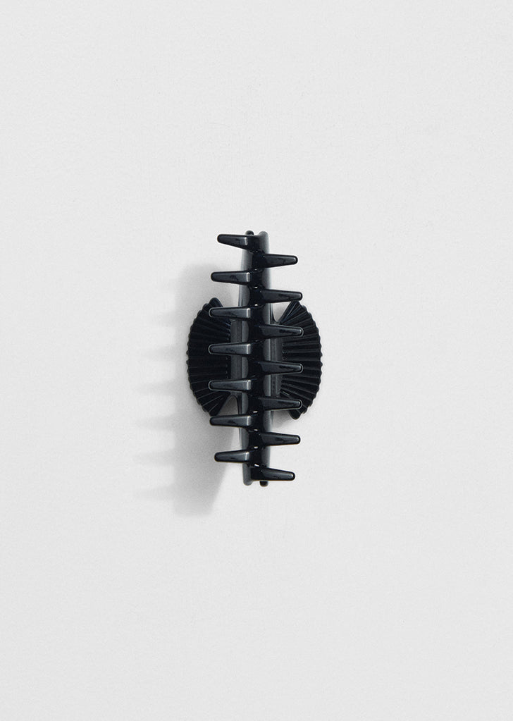 Small Fan Shell Claw — Noir