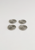 Spiral Coasters (Set of Four)