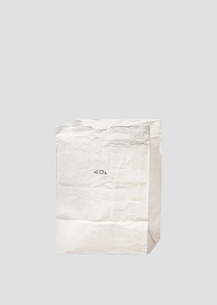 White Grocery Bag 40L